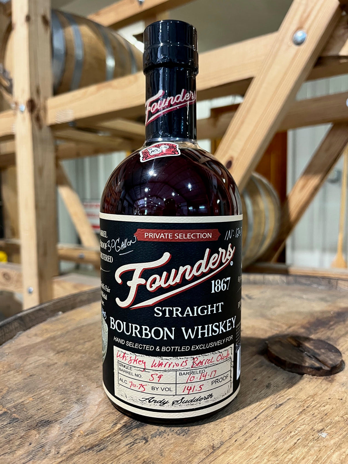 Founders Barrel #59 X Bigg Mikes Bourbon